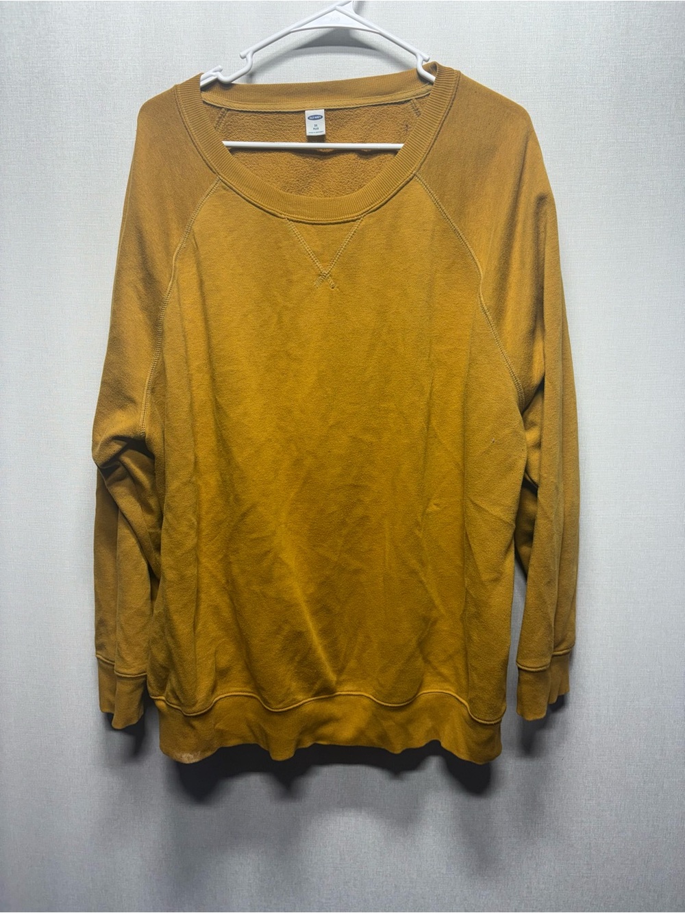 Old Navy Mustard Yellow Crewneck Sweatshirt